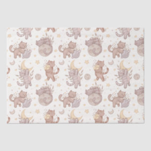 Star Kittens Tissue Paper