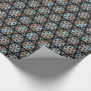 Star Lace Pattern Victorian Wrapping Paper