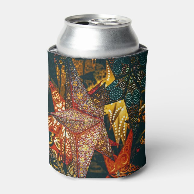 Star Lanterns Can Cooler (Can Front)