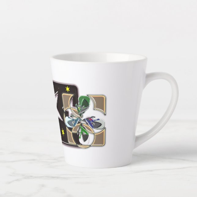 Star  latte mug (Right)