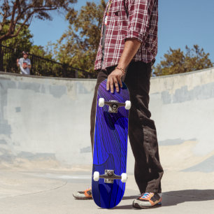 Star light geometic design skateboard
