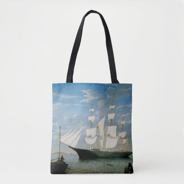 Star Light in Boston Harbour Tote Bag (Front)