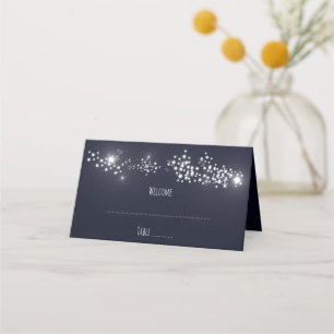 Star Light Reception Place Card