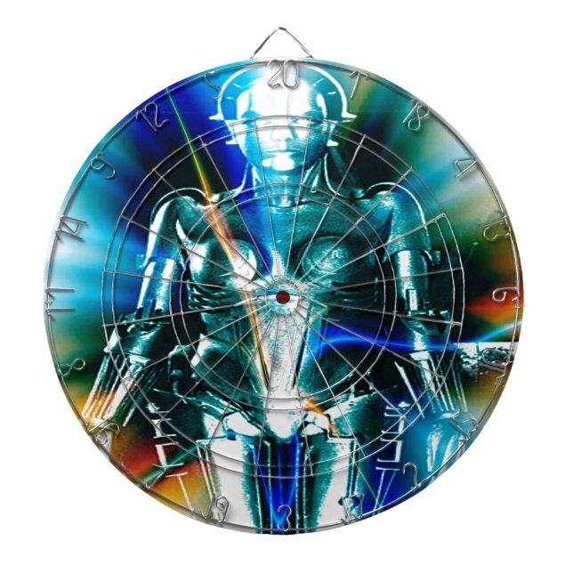 Star Light Robot Dartboard (Front)