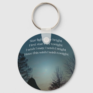 Star Light Star Bright Key Ring
