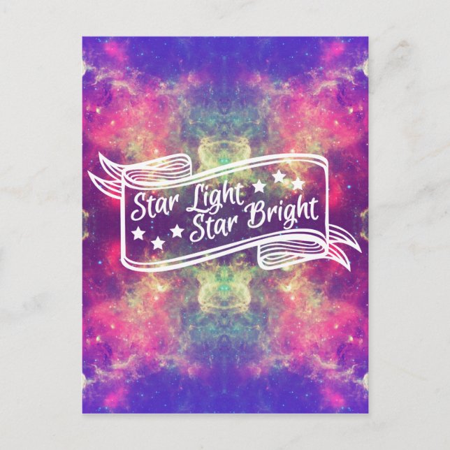 Star Light Star Bright Postcard (Front)
