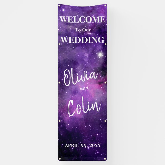 Star Light - Vertical Reception Banner (Vertical)