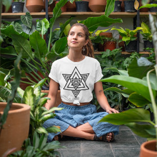 Star lines triangle T-Shirt