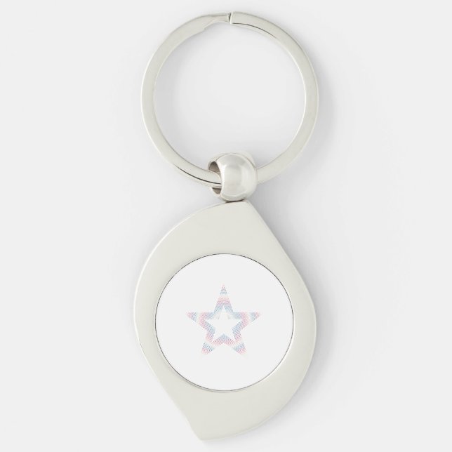 star logo on keychain (Front)