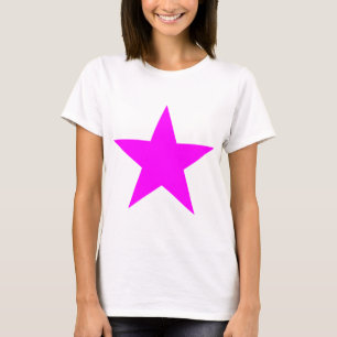 Star Magenta The MUSEUM Zazzle Gifts T-Shirt