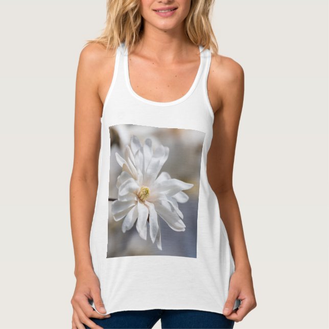 Star Magnolia Bloom Tank Top (Front)