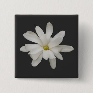 Star Magnolia Flower Badge