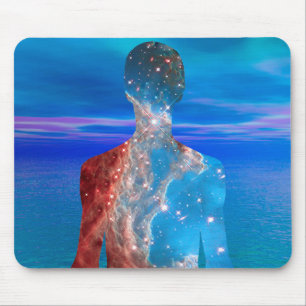 Star Man Mouse Pad