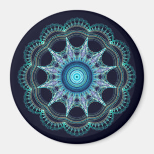 Star mandala magnet
