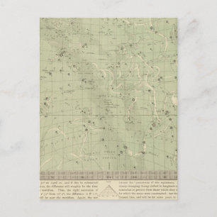 Star map 2 postcard