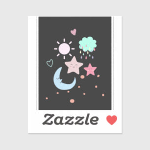 Star Moon cloud sun heart cute