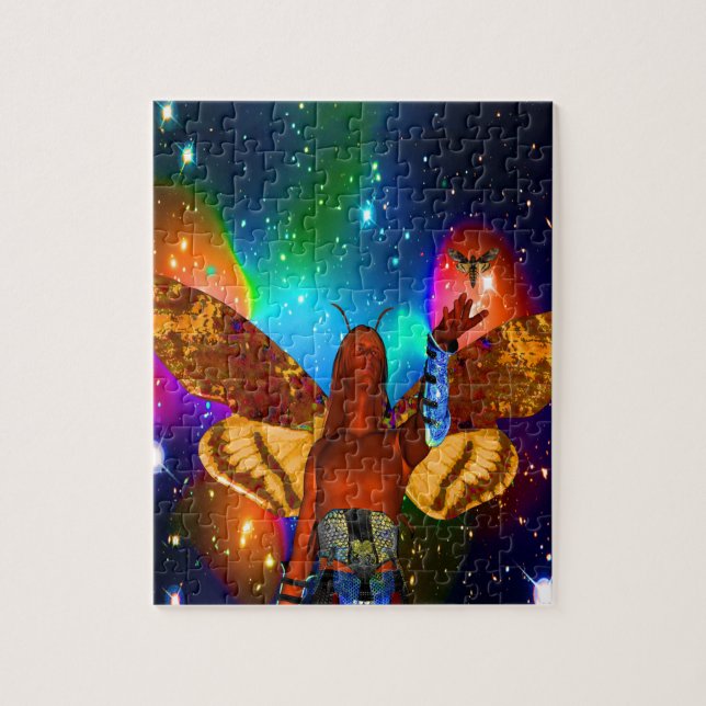 Star Moth Jigsaw Puzzle (Vertical)
