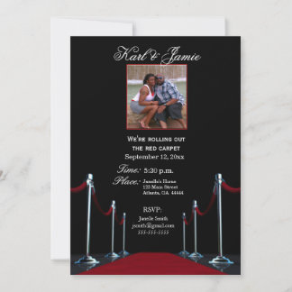 Star movie theatre invitation