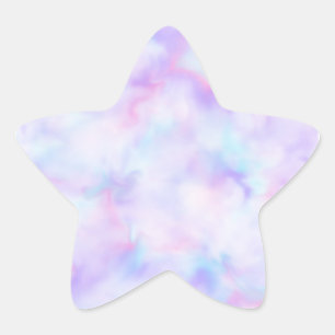 Star Multicolor Labels and Sticker