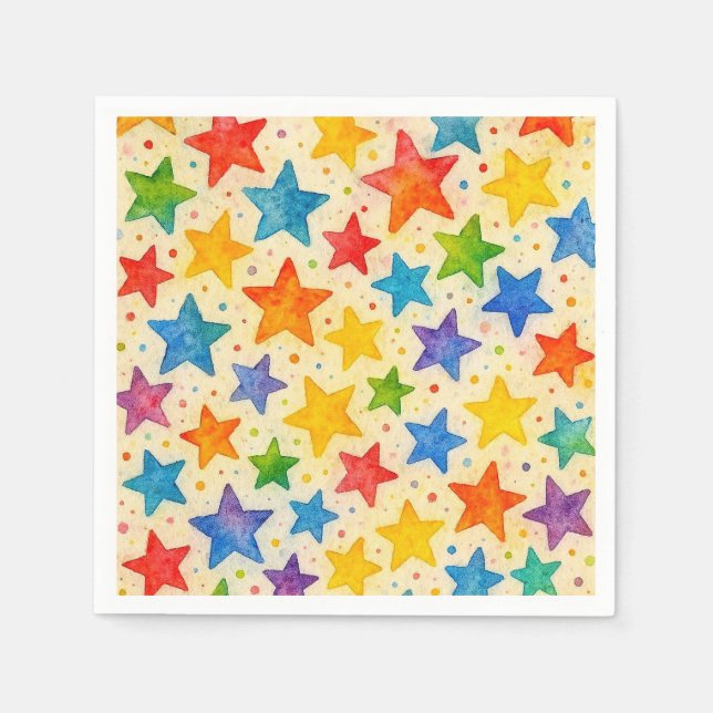 Star napkins. napkin (Front)