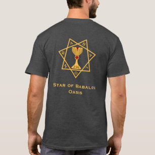 Star of Babalon Gold Logo Men's T-Shirt 
