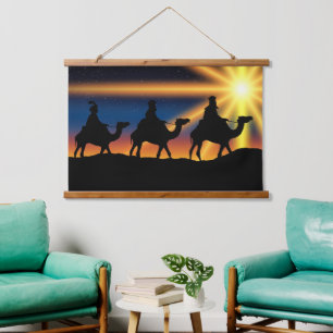 Star of Bethlehem, Christ is Born, Hanging Tapestry