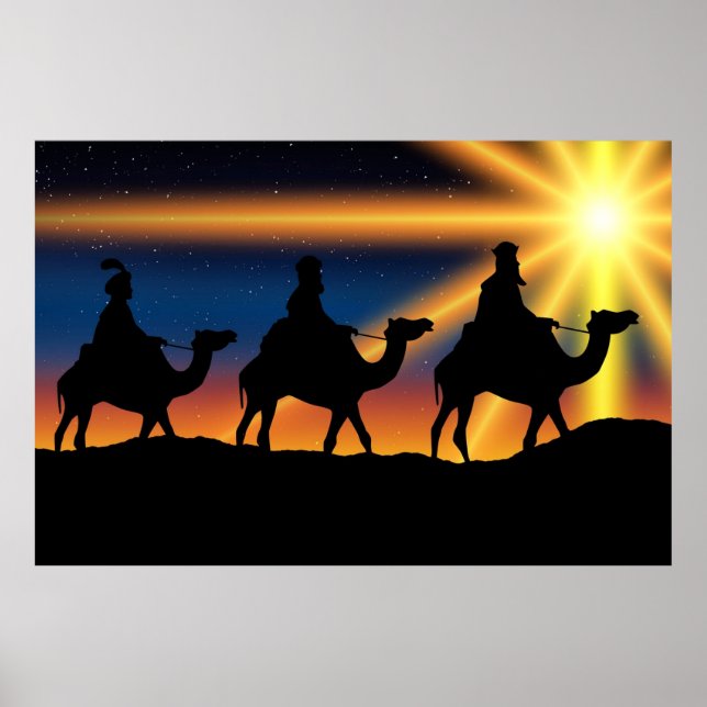 Star of Bethlehem, Christ is Born, Poster (Front)