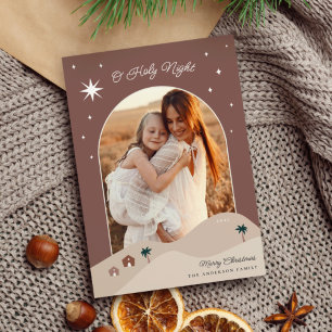 Star of Bethlehem Photo Holiday Card