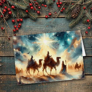 Star of Bethlehem with Magi Following Christmas