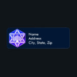 Star of David and Menorah<br><div class="desc">Click "customise to personalise background colour and fonts.</div>
