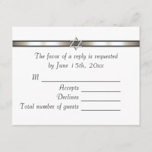 Star of David Any Colour RSVP