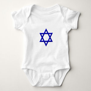 Star of David Baby Bodysuit