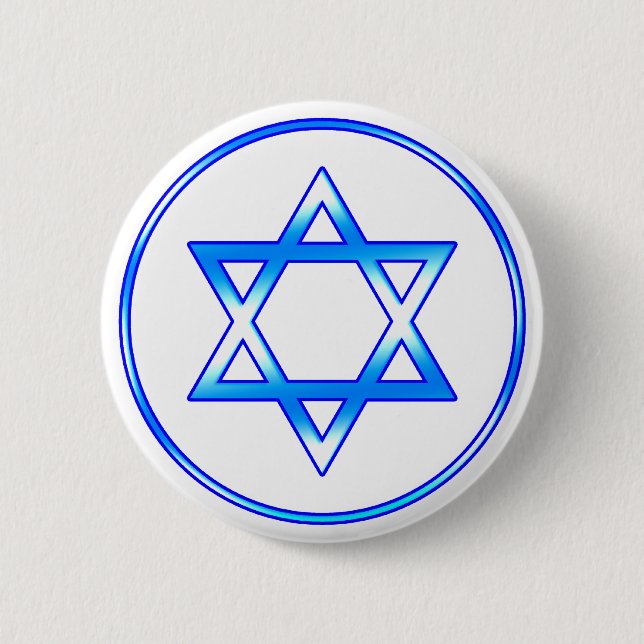 Star of David Button (Front)