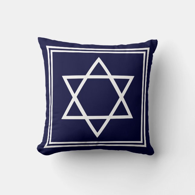 Star Of David Cushion (Front)