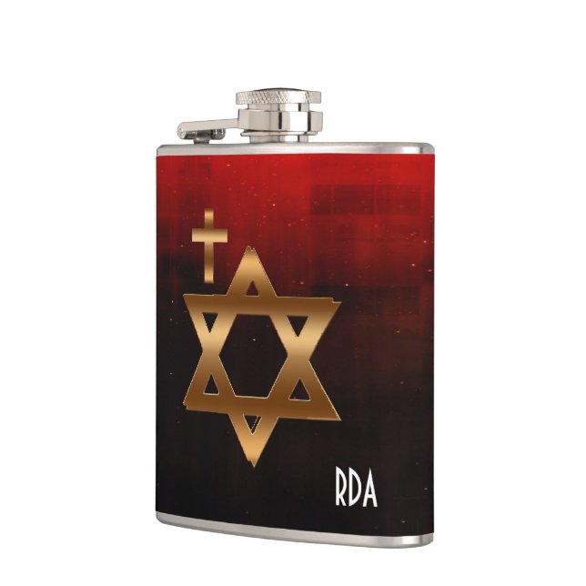 Star of David Flask (Left)