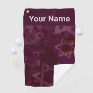 Star of David Golf Towel