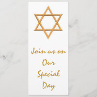 Star of David Jewish Wedding