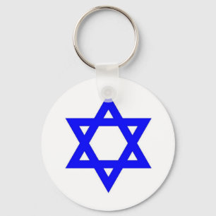 STAR OF DAVID KEY RING