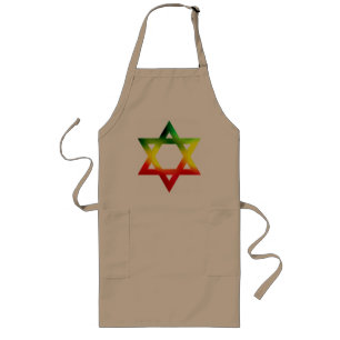 Star of David Long Apron