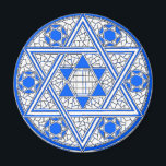 Star of David Magnet<br><div class="desc">(multiple products selected)Completely Customisable - personalise with text,  background colour,  image size and placement. Makes a great gift for holidays,  Bar & Bat Mitzvahs,  Hebrew or Sunday school teacher.</div>