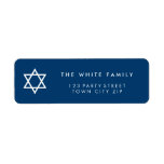 STAR OF DAVID modern plain simple navy blue white<br><div class="desc">Setup as a template it is easy to customise with your own text - make it yours! - - - - - - - - - - - - - - - - - - - - - - - - - - - - - - - - - -...</div>