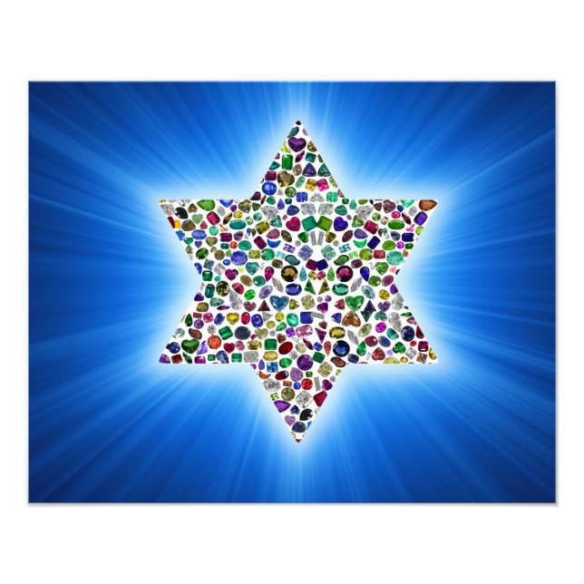 Star of David Photo Print (Front)