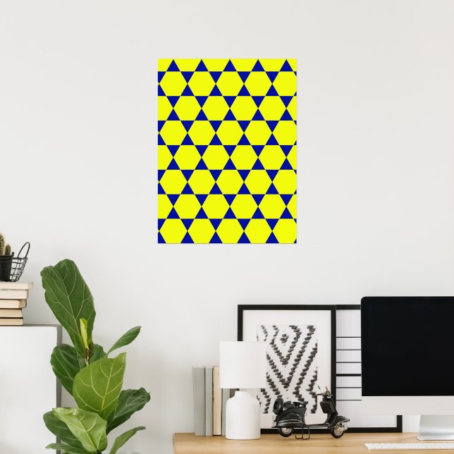 star of david poster (Home Office)