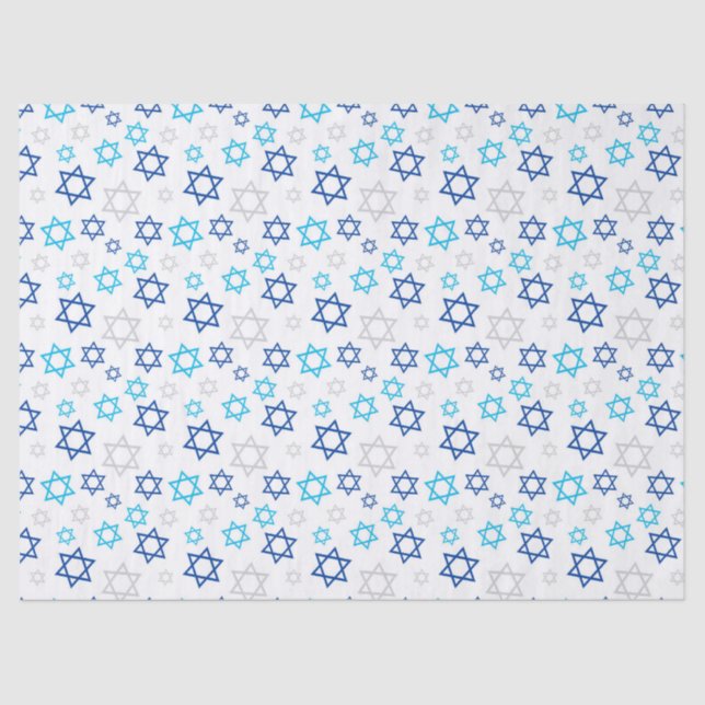Star of David  Tissue Paper (Front)
