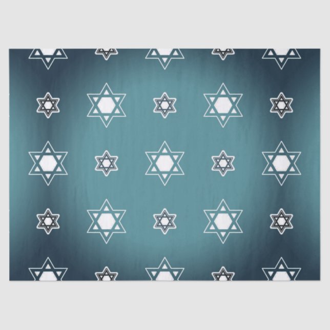 star of david tissue paper (Front)