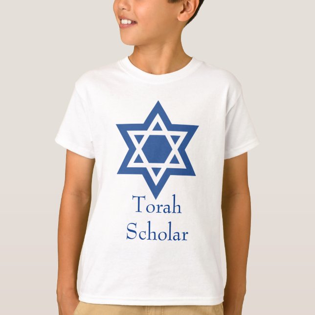 Star of David Torah Scholar T-Shirt (Front)