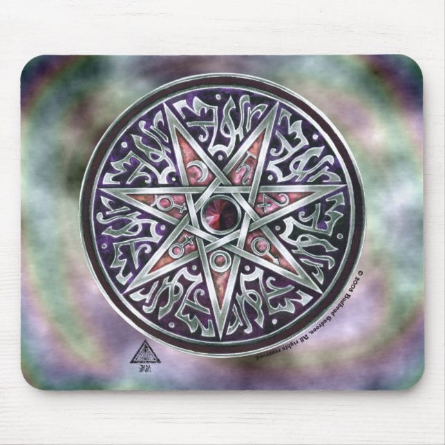 Star of Fey Mousepad (Front)