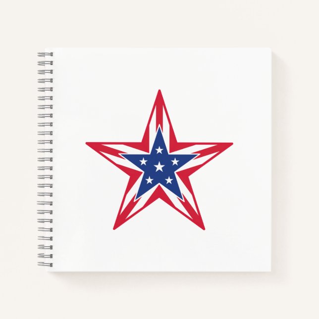 Star of Freedom Notebook (Front)