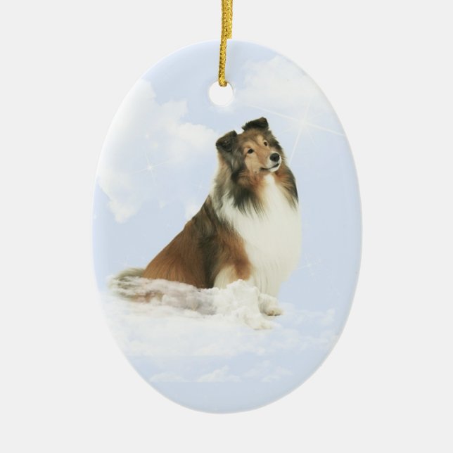 Star of Grace Ceramic Tree Decoration (Front)