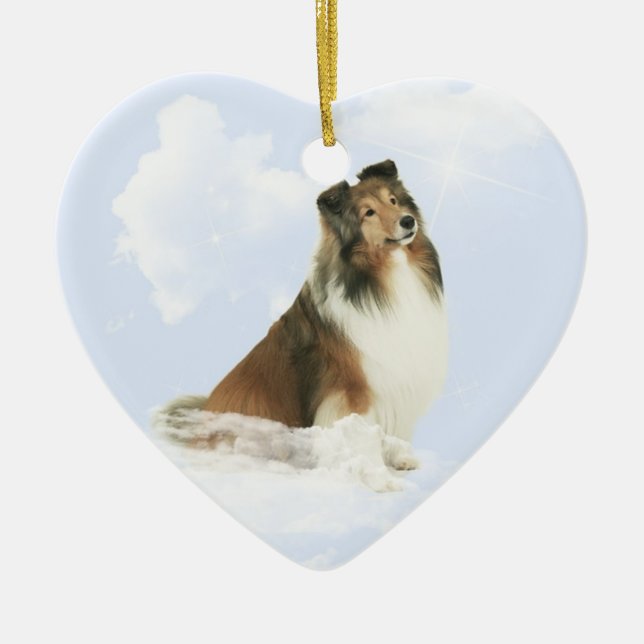 Star of Grace Ceramic Tree Decoration (Front)